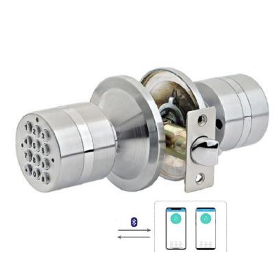 China hot blue 35~65mm thickness tooth door lock password smart door cylinder digital smart home electronic lock password lock for sale