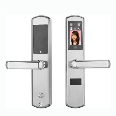 China Hot Sale Face Recognition Door Lock Handle Smart Home Door Lock 909-2 Smart Lock Type for sale