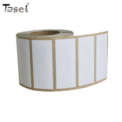 China Long Range Uhf Windshield Tag 860-960mhz Car Windshield Vehicle Uhf Rfid Tag Disposable Paper Parking Sticker for sale