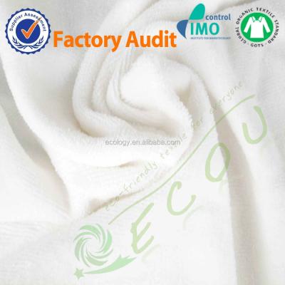 China Sustainable GOTS Certified Organic Cotton Cloth Organic Cotton Towel for sale