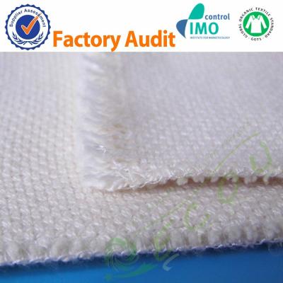 China Anti-bacteria plain 500gsm 50%bamboo50%cotton fabric for home textile sofa for sale