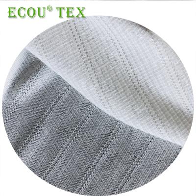 China Hot Selling Custom Baby Anti-bacteria Soft Bamboo Fiber Fabric Jacquard Plain Dyed Fabric for sale