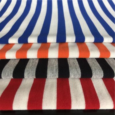 China Stretch 95%rayon, 5%spandex knit fabric yarn-dyed fabric for sale