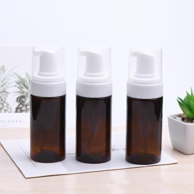 China 30ml 50ml 60ml 80ml 100ml Pet Liquid Soap Bottle Plastic Foaming Pump Cosmetic Foaming Pump Bottle For Cleaning for sale