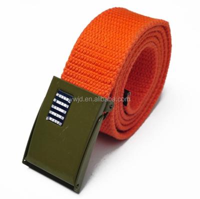 China Custom Clothing Belts Polyester Webbing Belts Men HRB1020 for sale