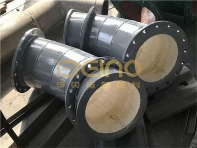 China Custom Wear Resistant Ceramic Pipe Ceramic Lined Bends For Power Generation for sale