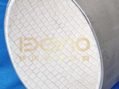 China Diámetro 250 mm Aluminio Cerámica Codo resistente al desgaste Cerámica de acero revestido en venta