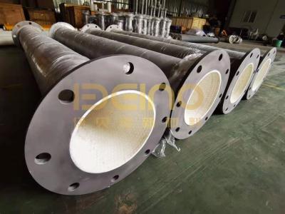 China Wear Resistant Ceramic Pipes ISO Certificate In Power Plants for sale