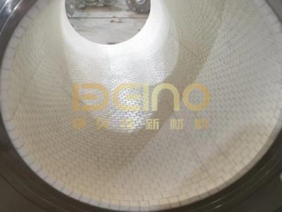 Cina Tubo in ceramica resistente all'usura per rivestimento in alluminio Certificato ISO personalizzato in vendita