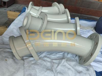 China Tubo de cerámica de gran diámetro resistente al desgaste en venta