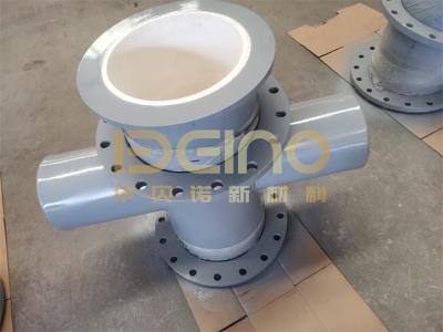 China Effective Wear and Corrosion Resistance Wear-Resistant Ceramic Lining Pipe Fittings for sale