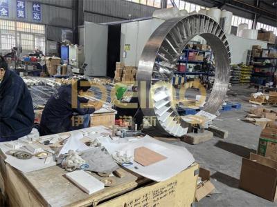 China Cerámica resistente al desgaste utilizada en el impulsor del ventilador Placa de cerámica resistente al desgaste para el impulsor del ventilador en venta