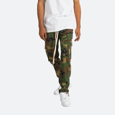 China Wholesale Fashion 8 Pockets Anti Pilling Camouflage Cargo Pants Streetwear Men for sale