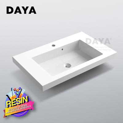 China Wash Basin Easy Clean Square Perforated Basin Deck Basin Toilet Bathroom Basin Bathroom Sinks for sale