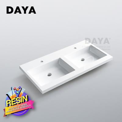 China Easy Clean Design Modern Sink Wash Basin Bathroom Mineral Casting Solid Outdoor Wash Basin for sale