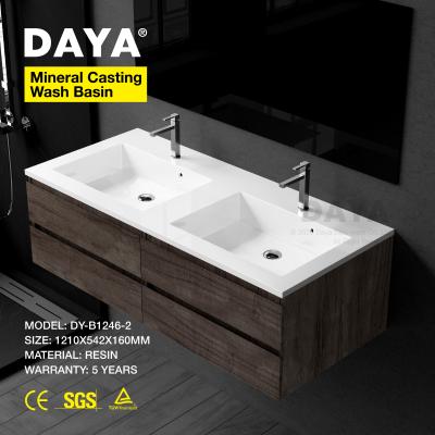 China Shiny Resin Wash Basin Wash Basin Bathroom Easy Clean Custom Room Sink Wash Basin for sale