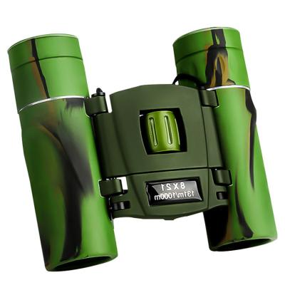 China Portable ArmyGreen Mini Binoculars High Resolution Binoculars For Smart Phone for sale