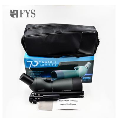 China Factory price professional astronomical promotional gift monocular telescope CY300 20-60X80 for sale