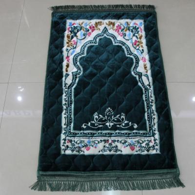 China Washable Carpet Iran Fiber Fabric 3D Printed Non Slip Muslim Prayer Blanket With Wholesale Price for sale