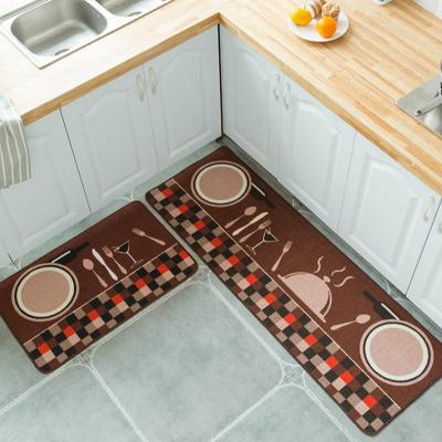 China Wholesale Price Washable Modern Non Slip Kitchen Floor Mat Covers With High Quality for sale