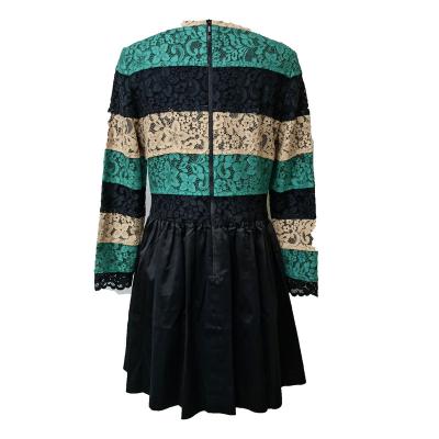 China 2022 New Arrival Anti-wrinkle 100% Polyester Casual Long Sleeve OEM&ODM Women Dress For Beautiful Lady for sale