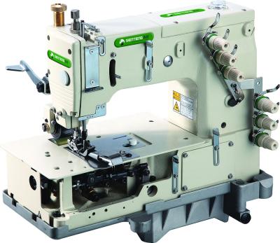 China ST 1503P 3 Needles Flat Layer Chain Stitch Belt HIGH-SPEED Sewing Machine for sale