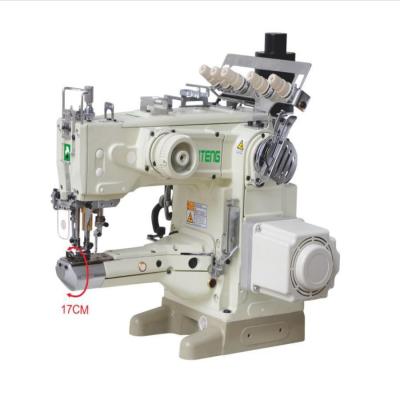 China Yes St 1500 156M UTJ 3 Needle 5 Thread Flat Lock Sewing Machinery, Industrial Automatic Feed Trimmer Coupling--the-Arm Sewing Machine for sale