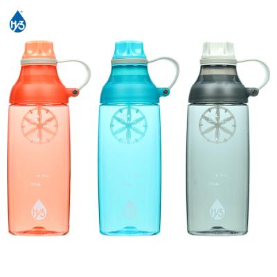 China Viable HY3 550ML 18OZ Newly Launched BPA-FREE Shaker Kicker Protein Shaker Bottle Gym Sport Tritan Plastic Bottle for sale