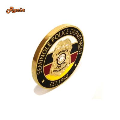 China High Quality Folk Art Hot Selling Zinc Alloy Plated Animal Art Challenge Coins for sale