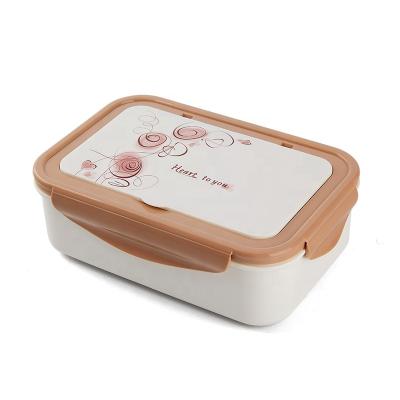 China Eco-friendly Plastic Bento Adult Lunch Box With 3 cabinets School Kids Bento Lunch Box Student Bento Box Delicious Lunch for sale