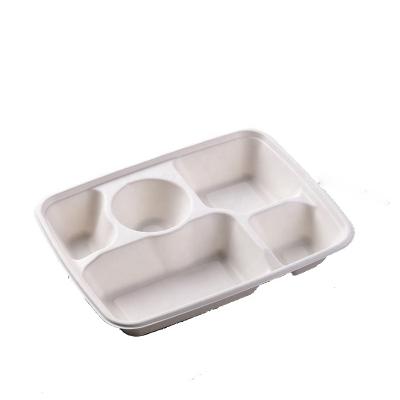 China YingXing YX200022 Disposable Lunch Box Sugarcane Heatable Multifunction Home Food Storage for sale