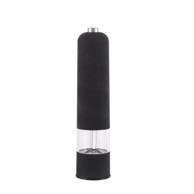 China Electricelectric salt and pepper grinder Ceramic core Amazon Hot Selling Kitchen Spice Salt dispenser ROHS sugar grinder for sale