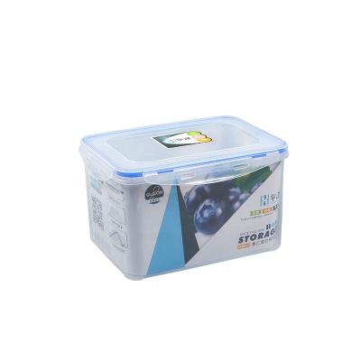 China Eco Friendly Rectangle Refrigerator Storage Box 12.8cm*9.5cm*0.65cm Freshness Preservation zu verkaufen