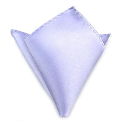 China Wholesale Casual Handkerchief Solid Color Polyester Pocket Classic Square 22cm For Men for sale