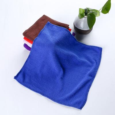 China 20cm Casual Party Wedding Polyester Solid Color Handkerchief Plain Pocket Soft Square For Men for sale