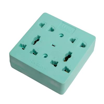 China GR2233 Commercial Light Ten Iron Copper Plating ABS Philippines Flexible Power Strip Switch Socket With Switch for sale