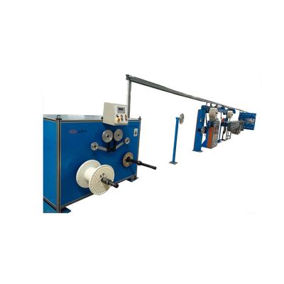 China Extruding Optical Sheathing Cable Machine FTTH Butterfly Optical Fiber Cable Sheathing Production Equipment for sale