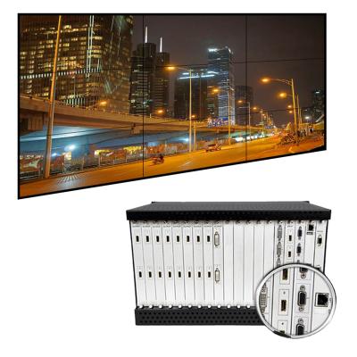 China Video Wall Controller HD TV Video Wall Video Wall Controller Video Image Controller LCD LED 4K Security Surveillance Stitching Processor for sale