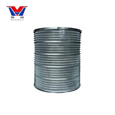 China Be Suitable For Pressure Screen Stainless Steel Wedge Wire Drum Screen Basket To Make Machine for sale