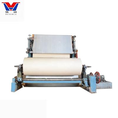 China Factory Waste Paper Recycling Machine Cylinder Mold Waste Paper Pulp Wrapping Paper Machine for sale