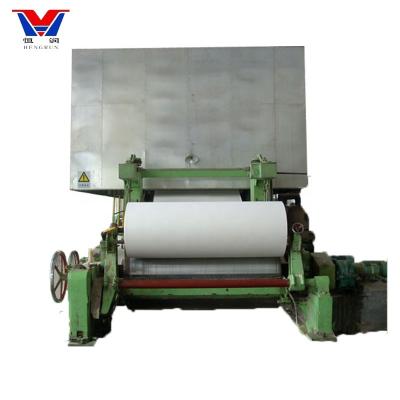 China Factory Qinyang Paper Machine Factory 2400mm Desktop A4 Paper Making Machine for sale