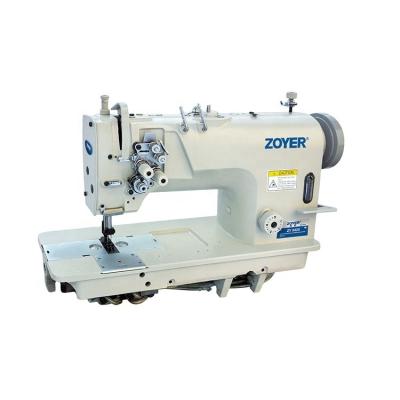 China ZY8420 Apparel Twin Needle Bar Slit Sewing Machine For Jeans Shirts for sale