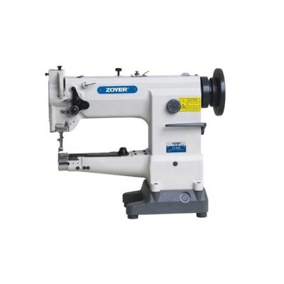 China Garment Shops ZY2628 Zoyer Heavy Duty Large Cylinder-bed Compound-feed Hook Industrial Sewing Machine for sale