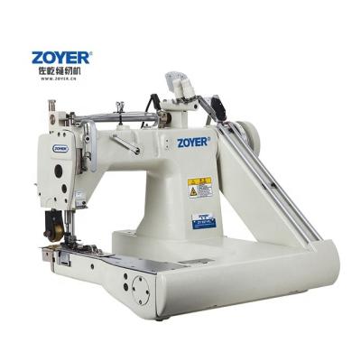 China Automatic Feed Chain-to-Lubrication ZY927 Zoyer Double Needle Arm Stitch Sewing Machines for sale