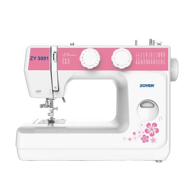 China Garment shops ZY9891 zoyer household sewing machine for sale