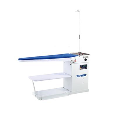 China Garment shops ZY-TDZ-Q1B U shape vacuum ironing table for sale