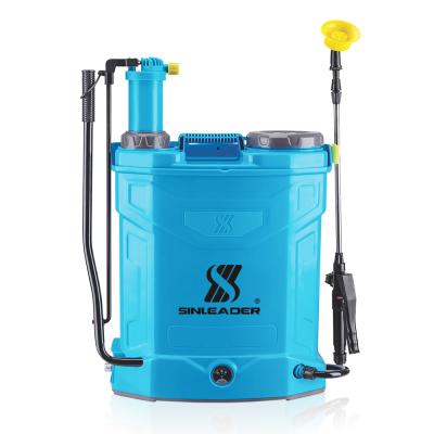 China Agriculture Sinleader 16L 2in1 Electric Power Motorized Pesticide Spray Equipment Knapsack Sprayer for sale