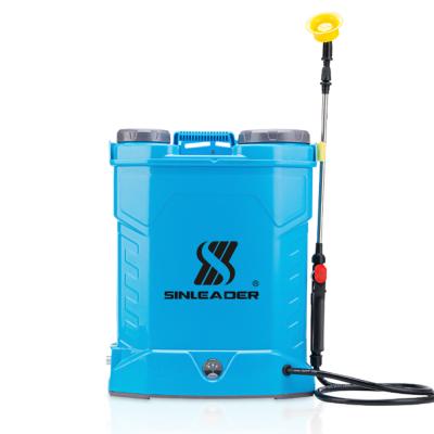 China Sinleader 20L Farm Backpack Electric Power Low Energy Consumption Mini Machine Automatic Garden Sprayer for sale