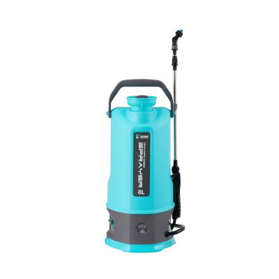 China Plastic Garden Sinleader 8L Battery Backpack Battery Sprayer For Tall Trees for sale