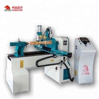 China Factory CAD Cam Wood Lathe Machine With COSEN CNC Own Patented Control System for sale